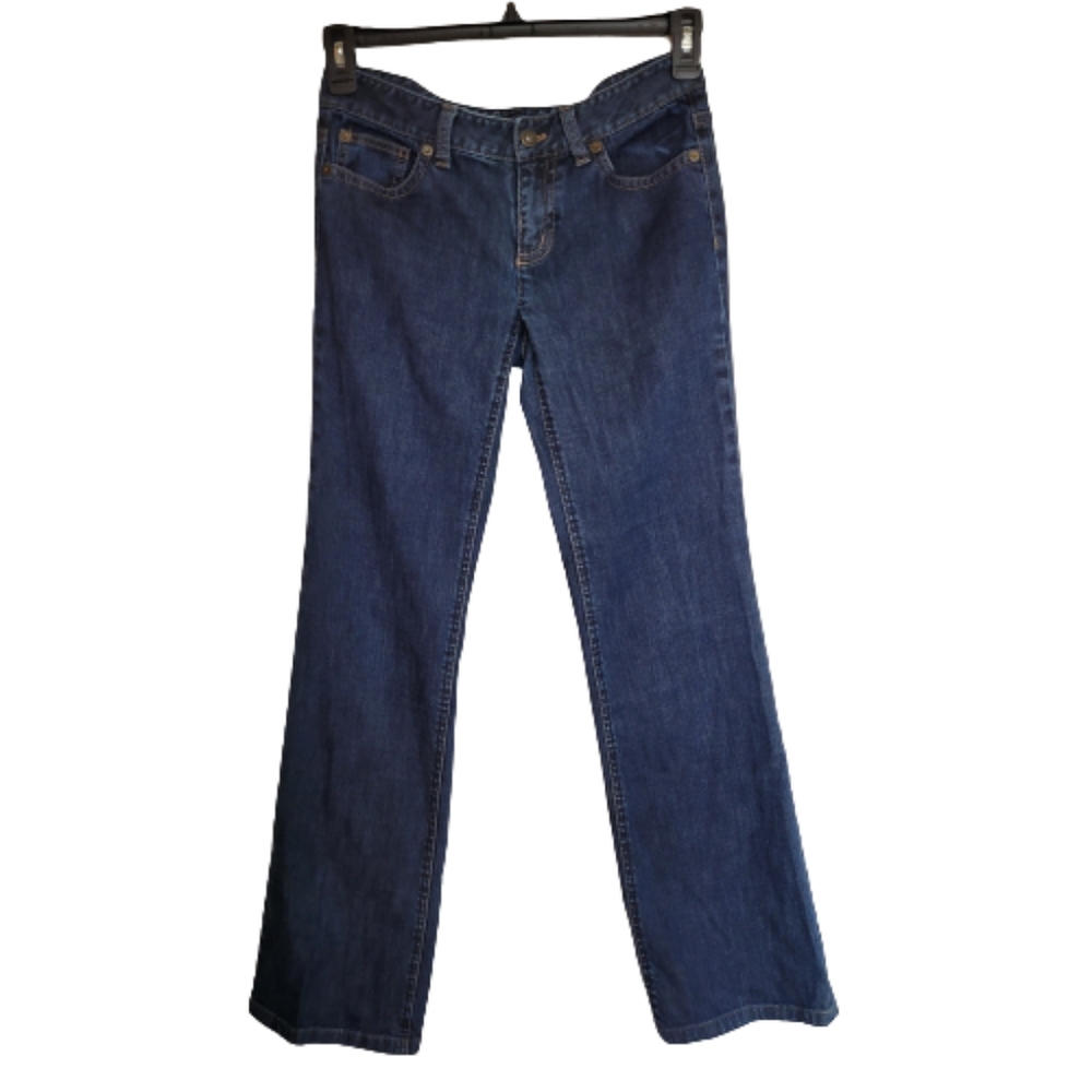 Ann Taylor Modern Fit Lindsay Waist Kick Out Leg Jeans